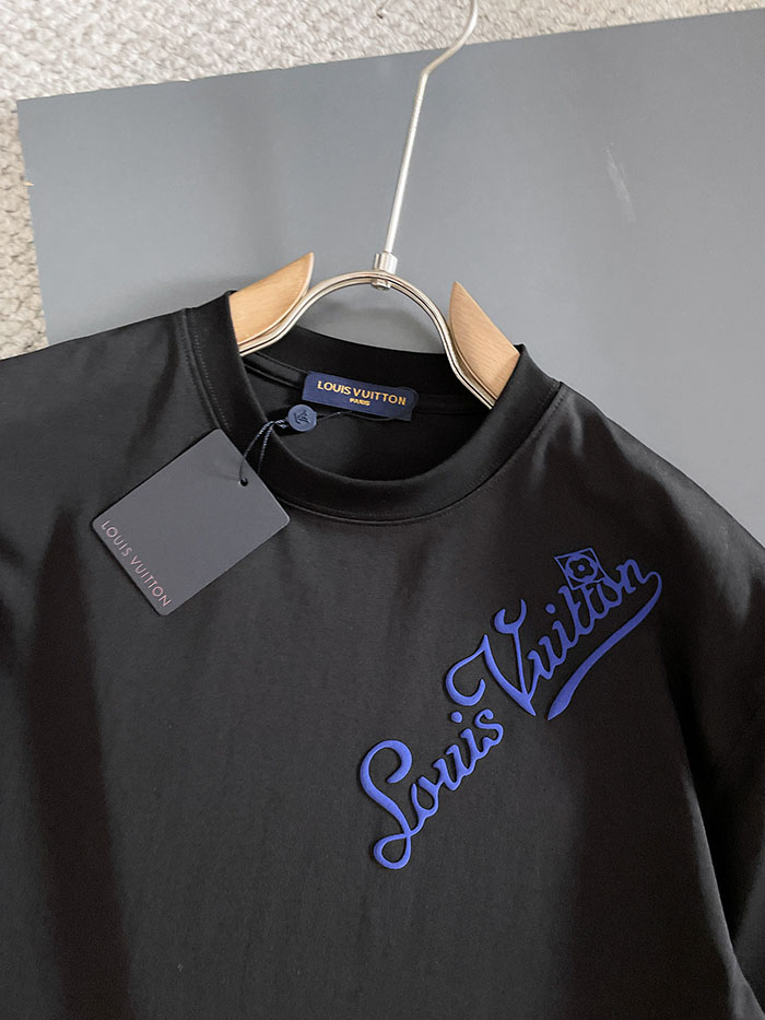 最高級ルイヴィトンスーパーコピー Louis Vuitton 2026年春夏新作 マーセライズドコットン半袖Tシャツ clothes202600641 ルイヴィトン 黒Tシャツ 安い - 画像 (9)
