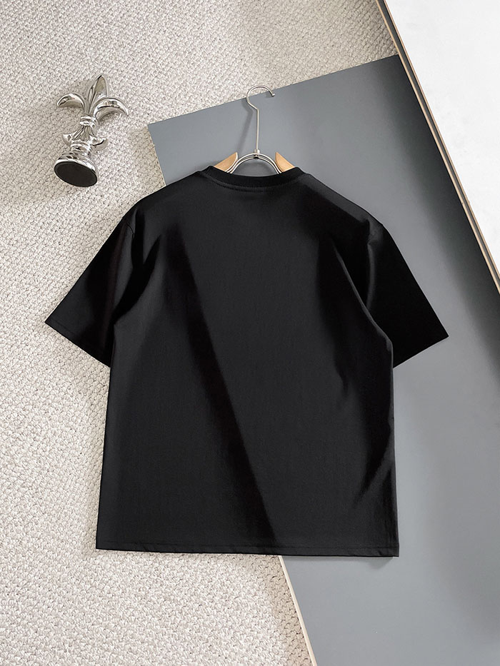 最高級ルイヴィトンスーパーコピー Louis Vuitton 2026年春夏新作 マーセライズドコットン半袖Tシャツ clothes202600641 ルイヴィトン 黒Tシャツ 安い - 画像 (3)