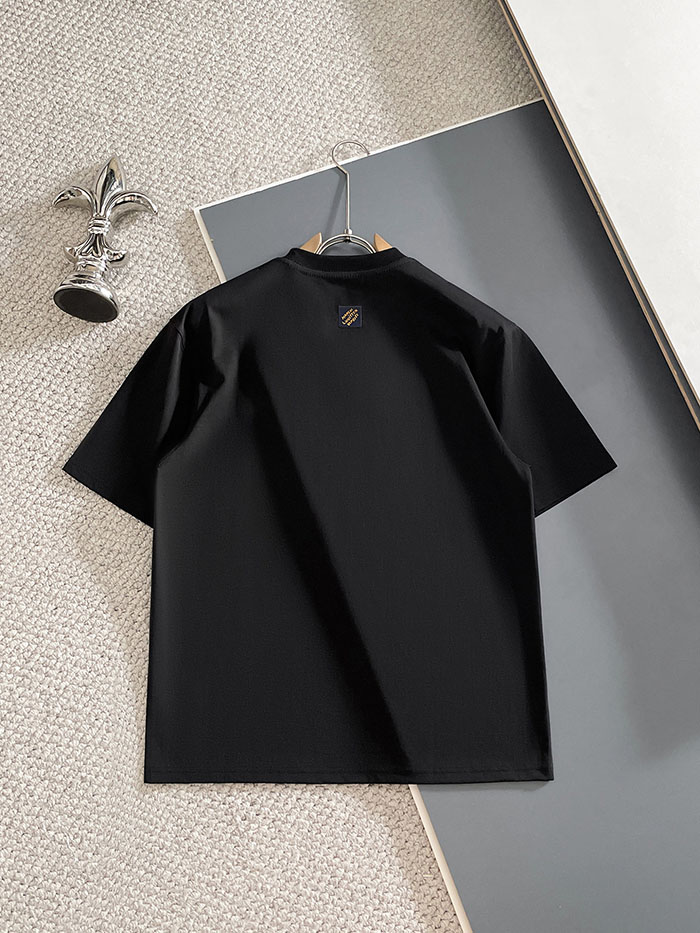 最高級ルイヴィトンスーパーコピー Louis Vuitton 2026年春夏新作 マーセライズドコットン半袖Tシャツ clothes202600642 ルイヴィトン 黒Tシャツ 新作 - 画像 (11)