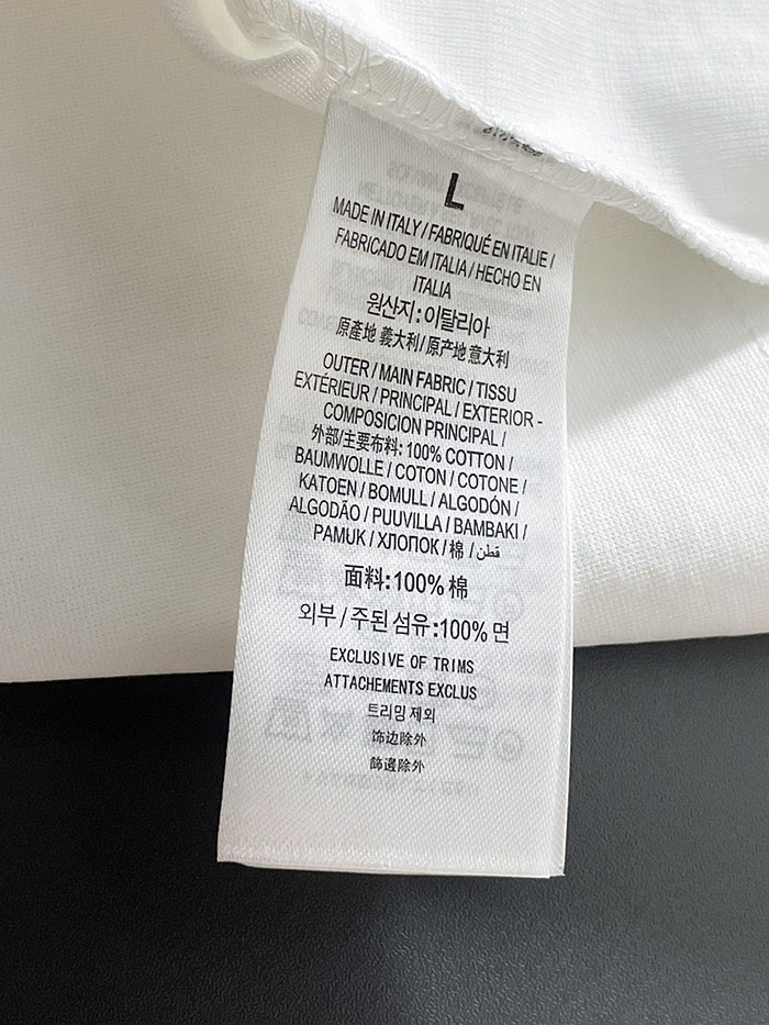 最高級ルイヴィトンスーパーコピー Louis Vuitton 2026年春夏新作 マーセライズドコットン半袖Tシャツ clothes202600643 ルイヴィトン 白Tシャツ 新作 - 画像 (5)