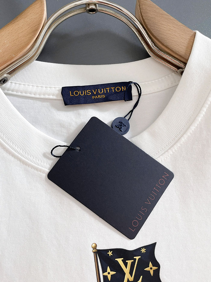 最高級ルイヴィトンスーパーコピー Louis Vuitton 2026年春夏新作 マーセライズドコットン半袖Tシャツ clothes202600643 ルイヴィトン 白Tシャツ 新作 - 画像 (11)