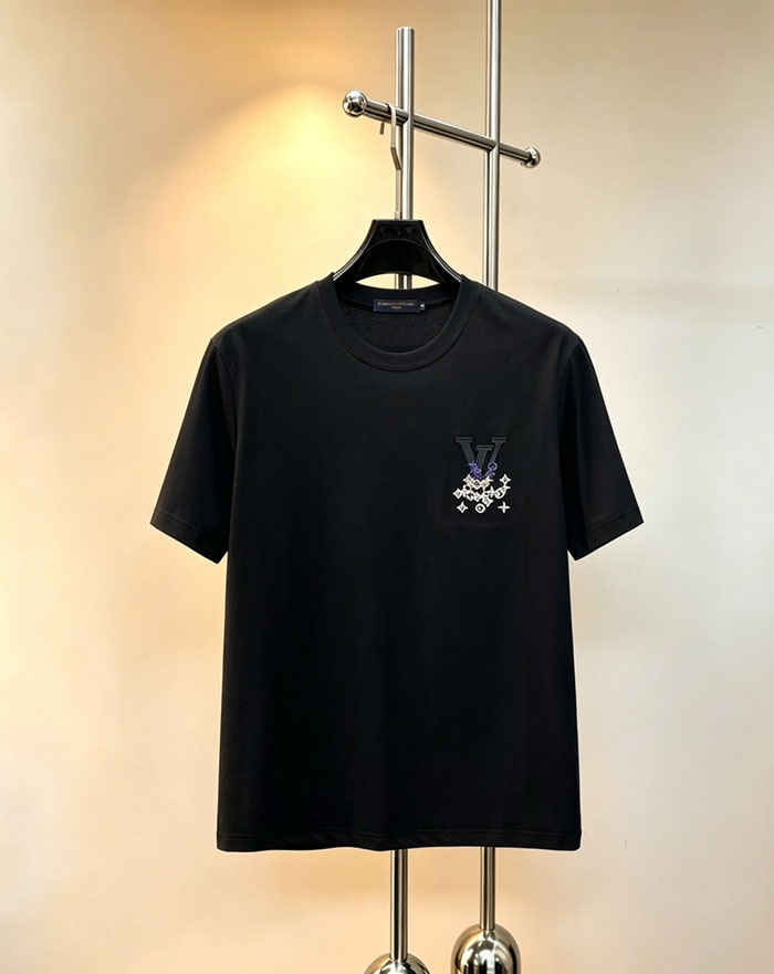 メンズ ヴィトン Tシャツ 黒