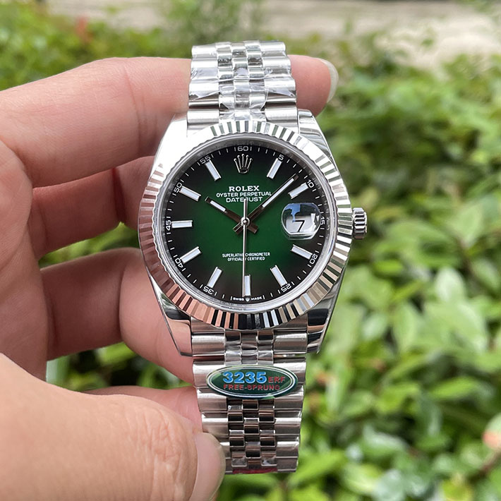 最高級ロレックス時計コピー ROLEX デイトジャスト41 126300 メンズ 腕時計 ミントグリーン 2633652 ロレックス デイトジャスト 41 - 画像 (9)