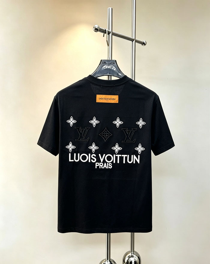 最高級ルイヴィトンスーパーコピー Louis Vuitton 2026年春夏新作:ピュアコットン クルーネック 半袖Tシャツ clothes202600652 ルイヴィトン Tシャツ アウトレット - 画像 (11)
