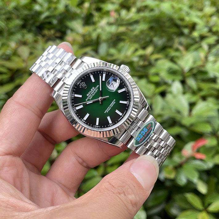 最高級ロレックス時計コピー ROLEX デイトジャスト41 126300 メンズ 腕時計 ミントグリーン 2633652 ロレックス デイトジャスト 41 - 画像 (8)