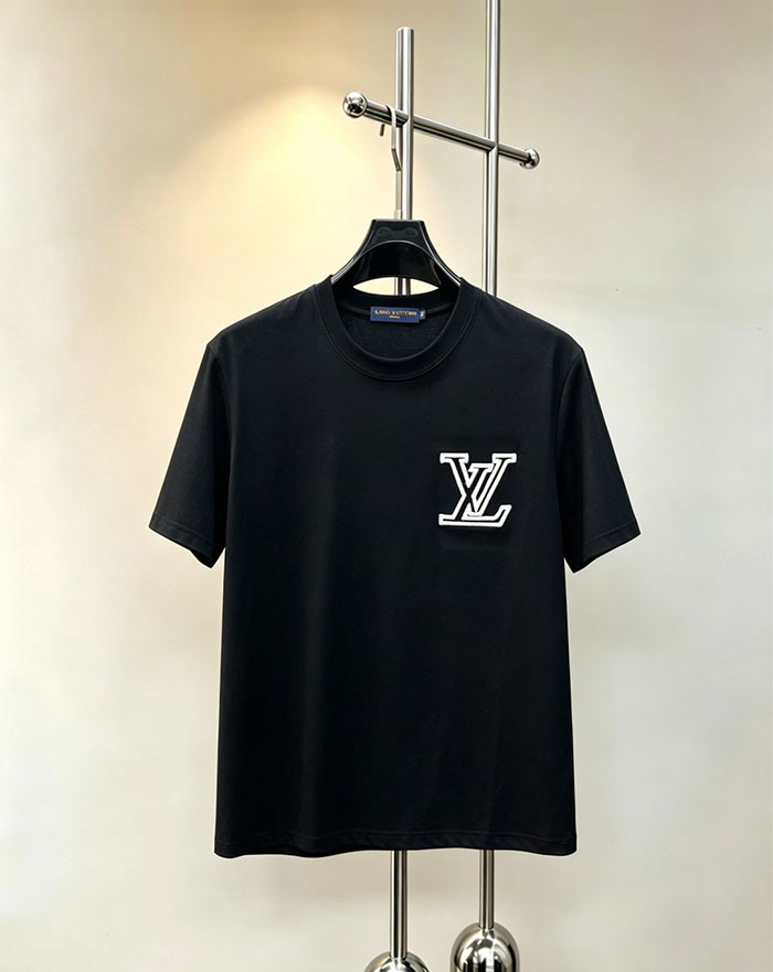 最高級ルイヴィトンスーパーコピー Louis Vuitton 2026年春夏新作:ピュアコットン クルーネック 半袖Tシャツ clothes202600652 ルイヴィトン Tシャツ アウトレット - 画像 (10)