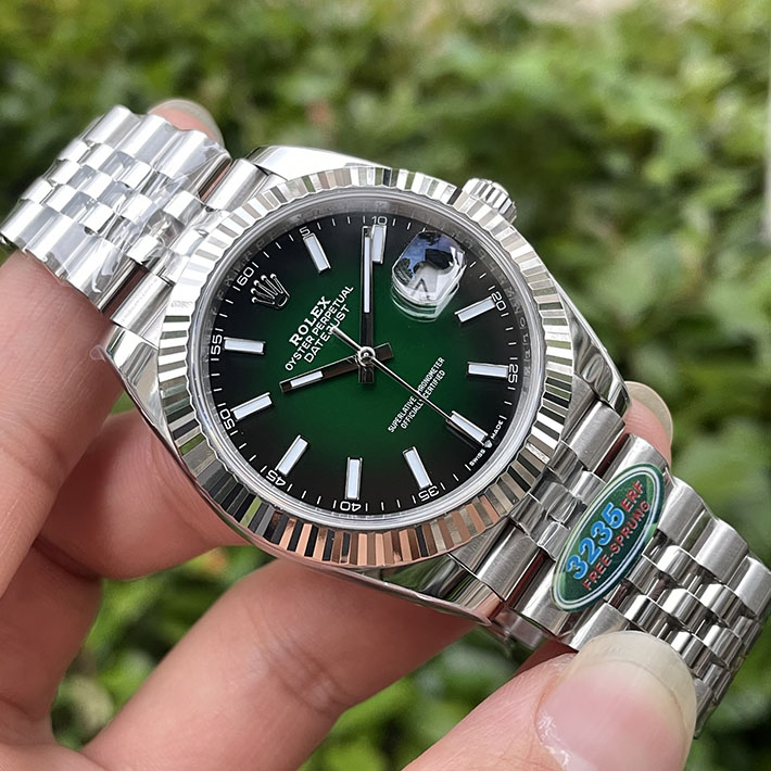 最高級ロレックス時計コピー ROLEX デイトジャスト41 126300 メンズ 腕時計 ミントグリーン 2633652 ロレックス デイトジャスト 41 - 画像 (6)