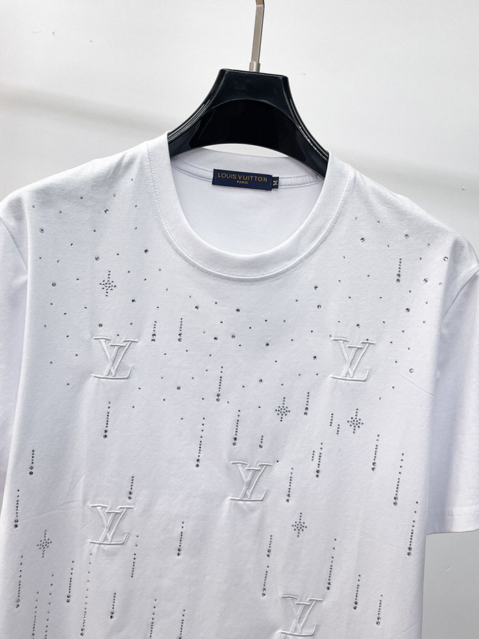 最高級ルイヴィトンスーパーコピー Louis Vuitton 2026年春夏新作:ピュアコットン クルーネック 半袖Tシャツ clothes202600653 ルイヴィトン Tシャツ タグ - 画像 (10)