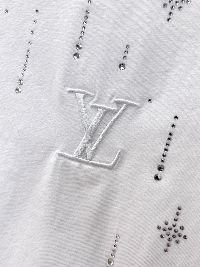 最高級ルイヴィトンスーパーコピー Louis Vuitton 2026年春夏新作:ピュアコットン クルーネック 半袖Tシャツ clothes202600653 ルイヴィトン Tシャツ タグ - 画像 (8)