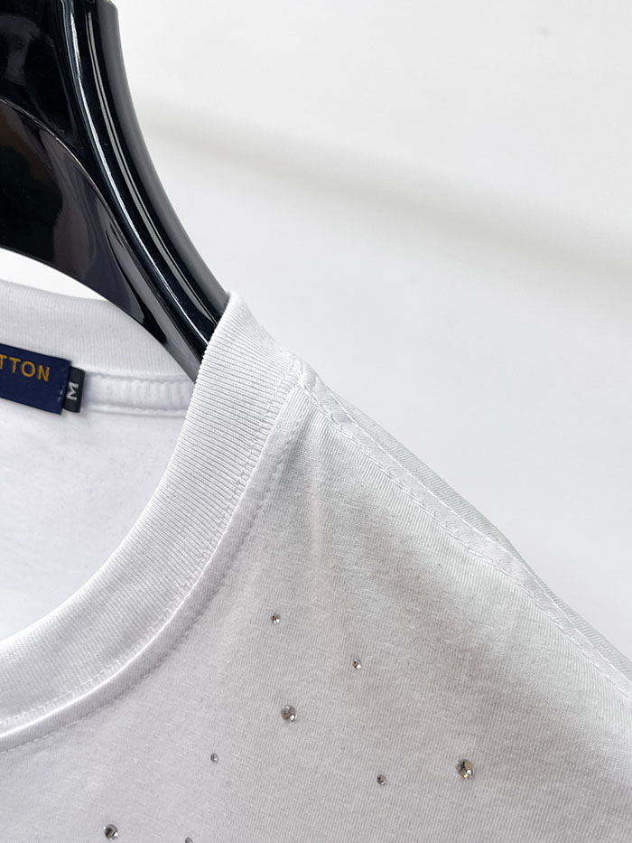 最高級ルイヴィトンスーパーコピー Louis Vuitton 2026年春夏新作:ピュアコットン クルーネック 半袖Tシャツ clothes202600653 ルイヴィトン Tシャツ タグ - 画像 (7)