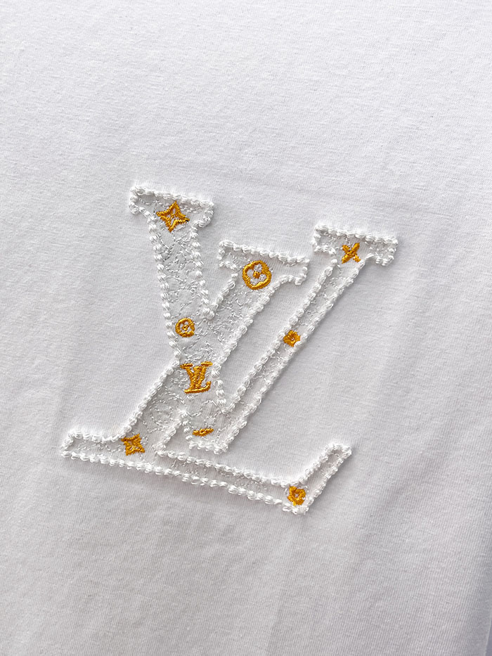 最高級ルイヴィトンスーパーコピー Louis Vuitton 2026年春夏新作:ピュアコットン クルーネック 半袖Tシャツ clothes202600654 メンズ ルイヴィトン Tシャツ 白 - 画像 (11)