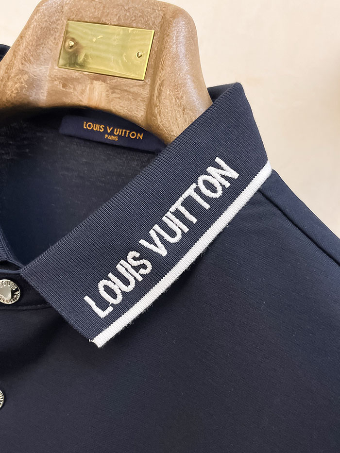 最高級ルイヴィトンスーパーコピー Louis Vuitton ホワイトカラー向けカジュアルビジネスポロシャツclothes202600655 ルイヴィトン 黒のポロシャツ メンズ - 画像 (9)