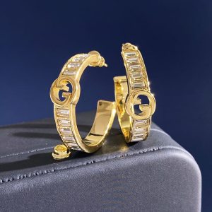 グッチ ピアス ゴールド