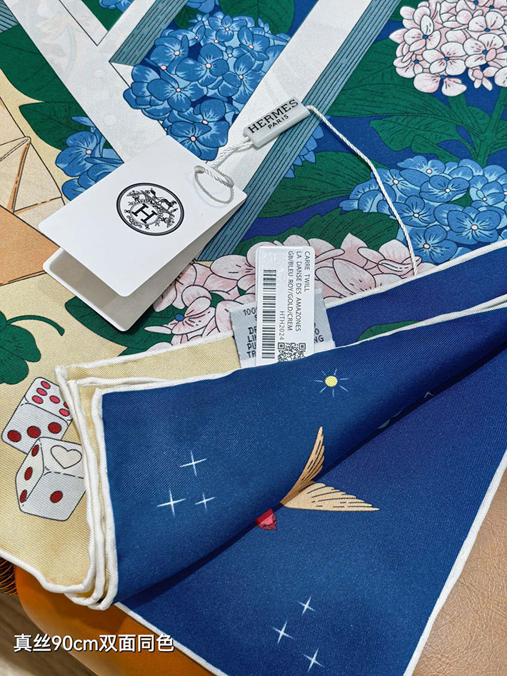 最高級エルメススーパーコピー HERMES カレ 90 エスプリの旅立ち 2026新作 H004300S 03 エルメス カレ 90 2026 - 画像 (4)
