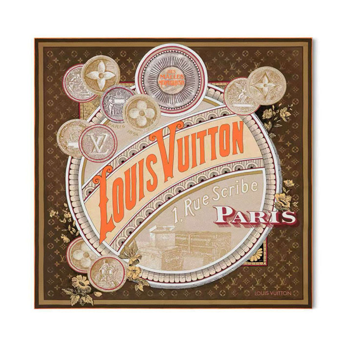 最高級ルイヴィトンスーパーコピー Louis Vuitton カレ90・マル メルヴェイユーズ マロンフォンセ M92998 ルイヴィトン スカーフ 新作 - 画像 (7)