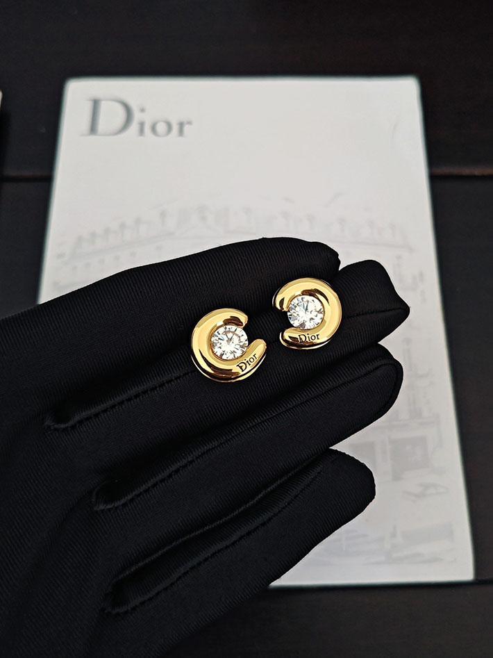 最高級ディオールピアスコピー Dior Rocks ピアス メタル & クリスタル E4684WOMZI_D301 ディオール ピアス 人気 - 画像 (2)