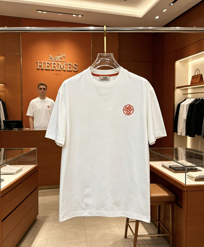 エルメス メンズTシャツ 白