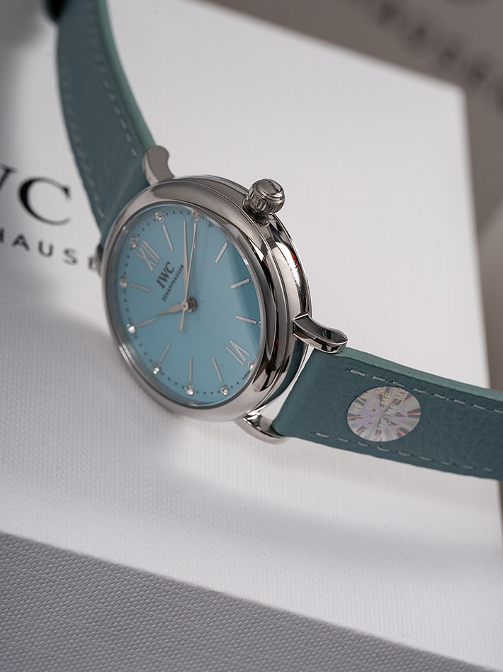 最高級IWCスーパーコピー アイダブリューシー ポートフィノ・オートマティック 34 ブルー IW357416 Iwc レディース ポート フィノ - 画像 (6)