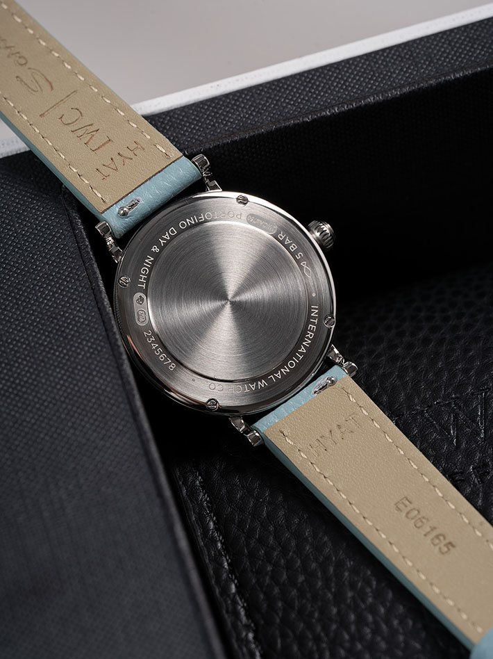 最高級IWCスーパーコピー アイダブリューシー ポートフィノ・オートマティック 34 ブルー IW357416 Iwc レディース ポート フィノ - 画像 (4)