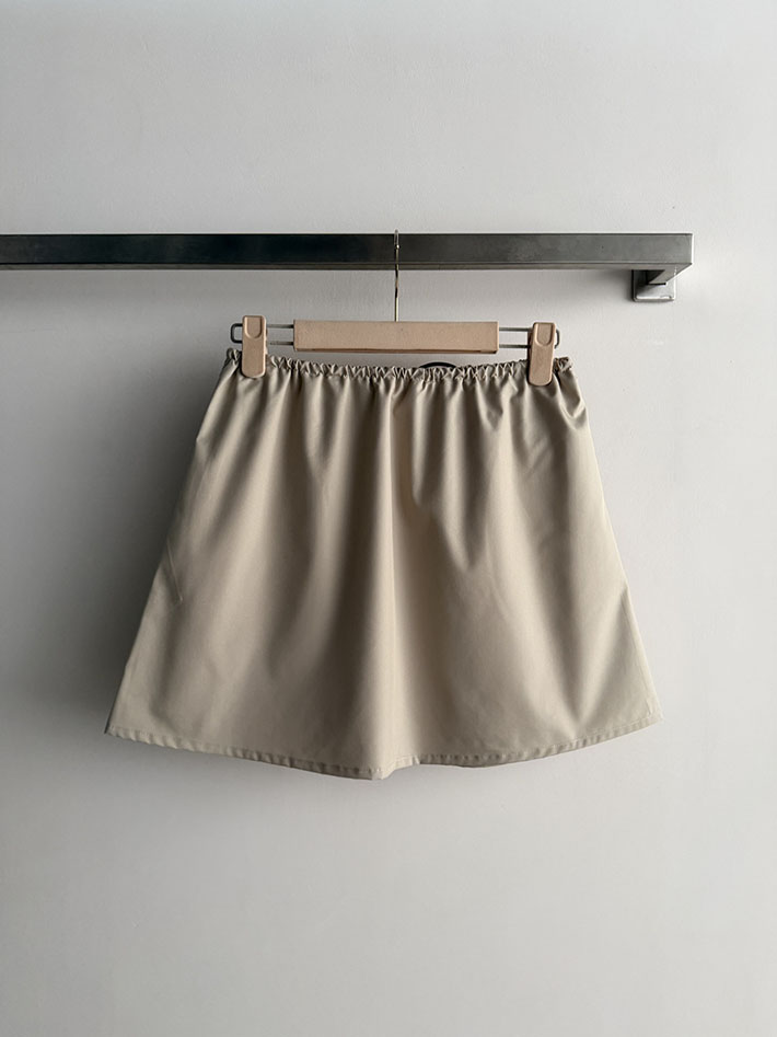 最高級ミュウミュウ服コピー MiuMiu パナマコットン スカート ライムストーン MG2696_12NS_F0A08 ミュウミュウ スカート - 画像 (6)