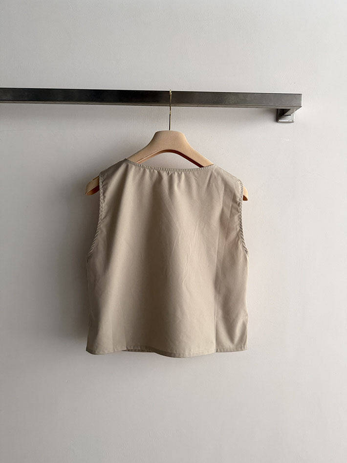 最高級ミュウミュウ服コピー MiuMiu パナマコットン クロップド トップ ライムストーン MT2240_12NS_F0A08 ミュウミュウ 服 レディース - 画像 (6)