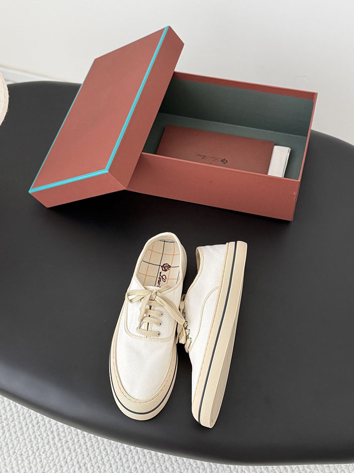 最高級ロロピアーナスーパーコピー Loro Piana ナンタケット・ウォーク・スニーカー ナチュラル FAQ9923 ロロピアーナ 靴 レディース - 画像 (7)