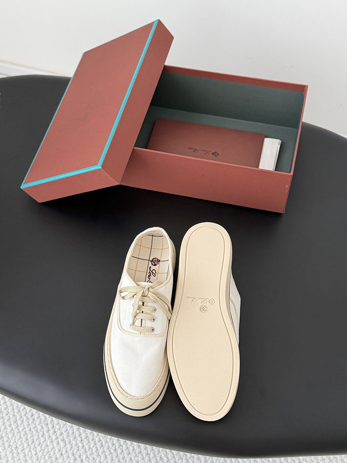 最高級ロロピアーナスーパーコピー Loro Piana ナンタケット・ウォーク・スニーカー ナチュラル FAQ9923 ロロピアーナ 靴 レディース - 画像 (6)