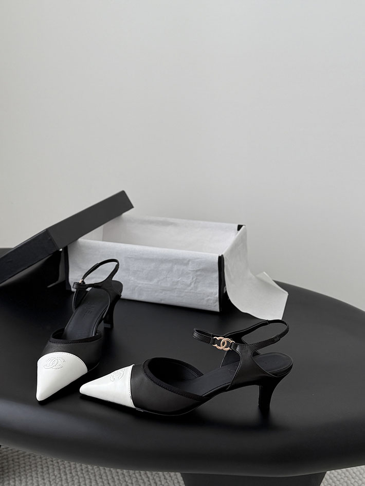 レディース 最高級シャネルスーパーコピー CHANEL 2026年春夏 スリングバック シューズ ヒール 2633815 シャネル シューズ レディース - 画像 (9)
