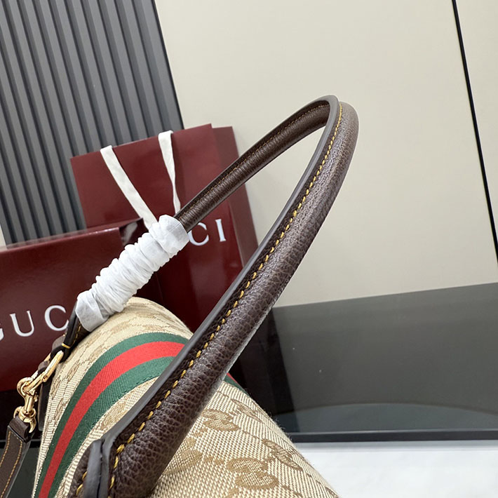 グッチ直営アウトレット店 GUCCI パパラッツォ ミディアム トップハンドルバッグ サンド ブラウン 875018 FAFV9 9653 グッチ バッグ アウトレット - 画像 (4)