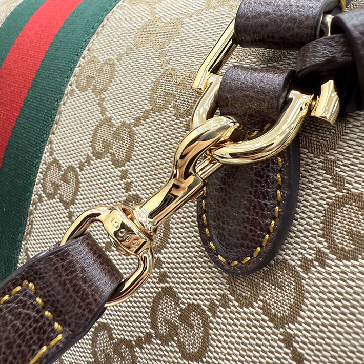 グッチ直営アウトレット店 GUCCI パパラッツォ ミディアム トップハンドルバッグ サンド ブラウン 875018 FAFV9 9653 グッチ バッグ アウトレット - 画像 (3)
