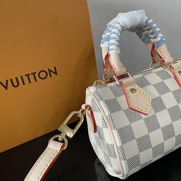 最高級ルイヴィトンスーパーコピー Louis Vuitton ナノ・スピーディ ホワイト N40918 ルイヴィトンバッグコピー - 画像 (6)