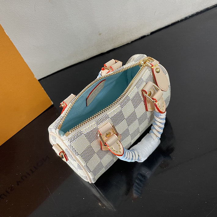 最高級ルイヴィトンスーパーコピー Louis Vuitton ナノ・スピーディ ホワイト N40918 ルイヴィトンバッグコピー - 画像 (3)
