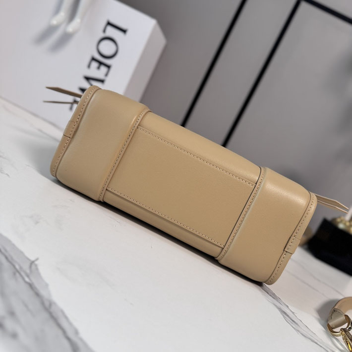 最高級ロエベスーパーコピー LOEWE アマソナ180 バッグ スモール ソフトカーフ シルクベージュ/マスタード A039AS0X01-0530 ロエベ バッグ アウトレット - 画像 (7)