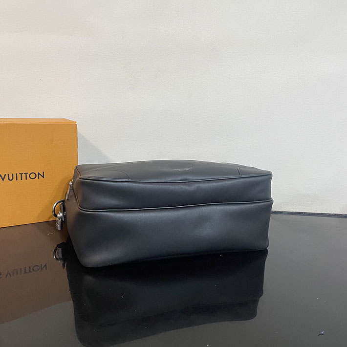 最高級ルイヴィトンバッグコピー Louis Vuitton ナイル XL カーフレザー ブラック 2633869 ヴィトン ショルダーバッグ メンズ - 画像 (7)