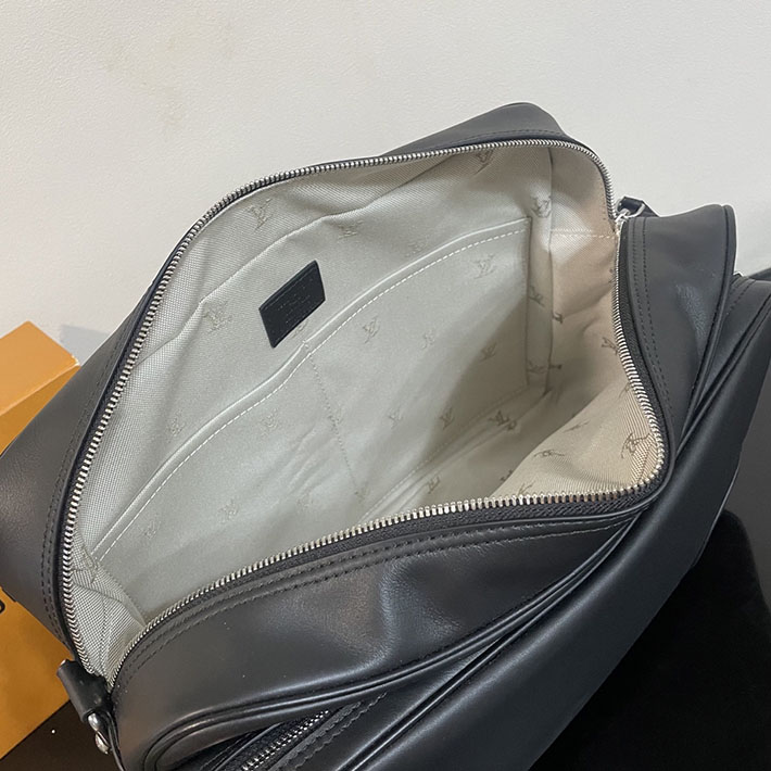 最高級ルイヴィトンバッグコピー Louis Vuitton ナイル XL カーフレザー ブラック 2633869 ヴィトン ショルダーバッグ メンズ - 画像 (3)