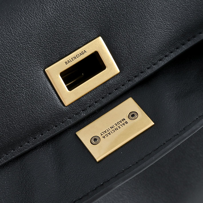 バレンシアガ バッグ 人気 レディース BALENCIAGA Rodeo ハンドバッグ ミニ ブラック 8437122AA4V1000 バレンシアガ ロデオ ミニ - 画像 (6)