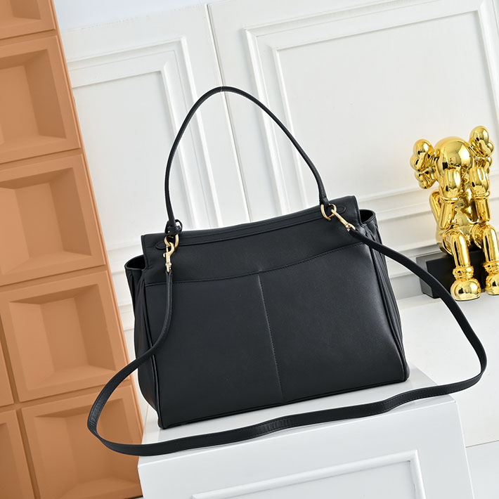 バレンシアガ バッグ 人気 レディース BALENCIAGA Rodeo ハンドバッグ ミディアム ブラック 7897722AA4V1000 バレンシアガ ロデオ ミディアム - 画像 (9)