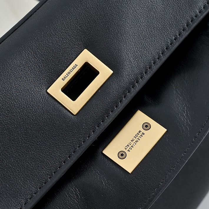 バレンシアガ バッグ 人気 レディース BALENCIAGA Rodeo ハンドバッグ ミディアム ブラック 7897722AA4V1000 バレンシアガ ロデオ ミディアム - 画像 (6)