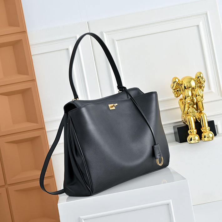 バレンシアガ バッグ 人気 レディース BALENCIAGA Rodeo ハンドバッグ ラージ ブラック 7897442AA4V1000 バレンシアガ ロデオ 人気 - 画像 (8)