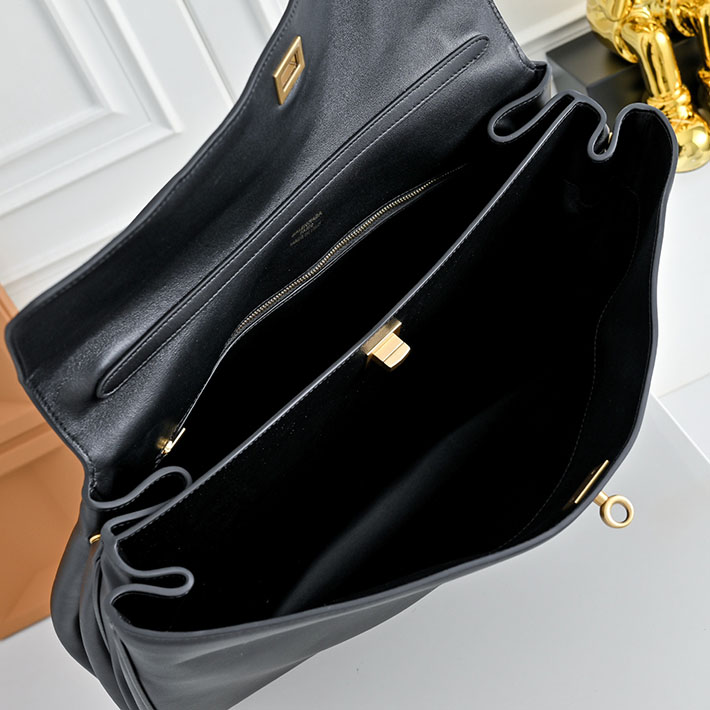 バレンシアガ バッグ 人気 レディース BALENCIAGA Rodeo ハンドバッグ ラージ ブラック 7897442AA4V1000 バレンシアガ ロデオ 人気 - 画像 (2)