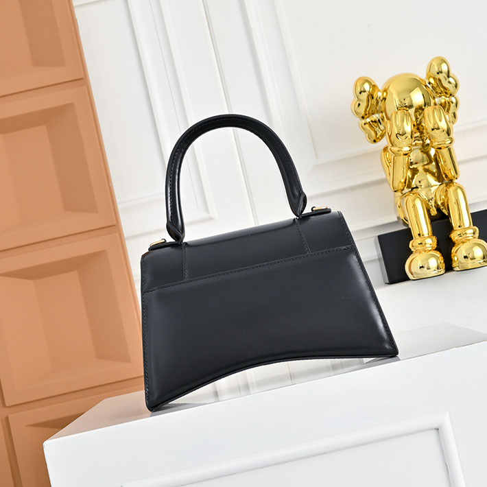 バレンシアガ バッグ 人気 レディース BALENCIAGA Hourglass ハンドバッグ スモール ブラック 5935461QJ4M1000 バレンシアガ バッグ ショルダー - 画像 (8)