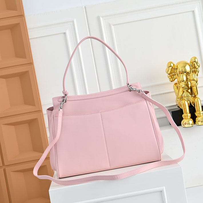 バレンシアガ バッグ 人気 レディース BALENCIAGA Rodeo ハンドバッグ ミディアム ペタルピンク 7897722AA4V5831 バレンシアガ バッグ アウトレット - 画像 (9)