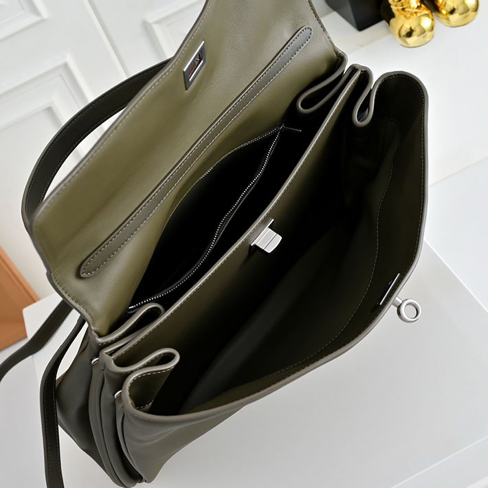 バレンシアガ バッグ 人気 レディース BALENCIAGA Rodeo ハンドバッグ ミディアム グライエ 7897722AA4V2990 バレンシアガ バッグ レディース - 画像 (2)