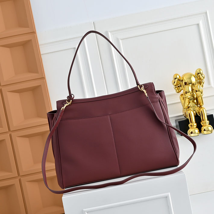 バレンシアガ バッグ 人気 レディース BALENCIAGA Rodeo ハンドバッグ ラージ バーガンディ 7897442AA4V6034 バレンシアガ アウトレット店舗 - 画像 (9)