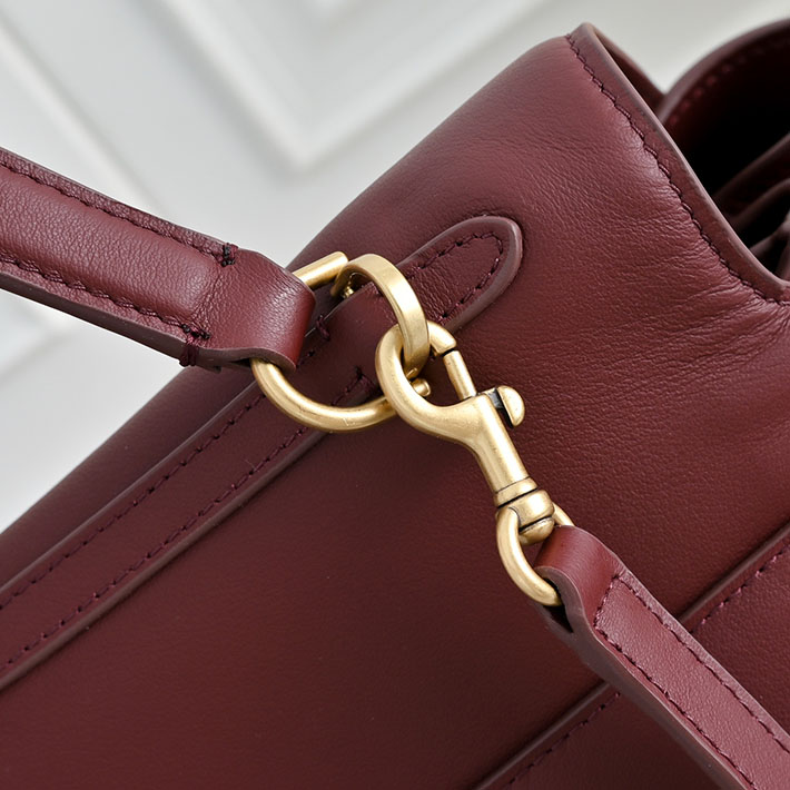 バレンシアガ バッグ 人気 レディース BALENCIAGA Rodeo ハンドバッグ ラージ バーガンディ 7897442AA4V6034 バレンシアガ アウトレット店舗 - 画像 (7)
