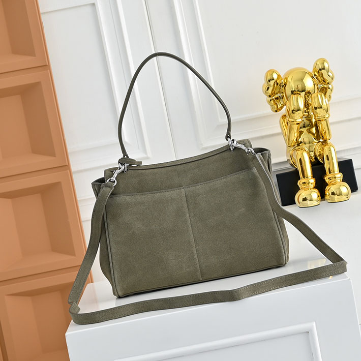 バレンシアガ バッグ 人気 レディース BALENCIAGA Rodeo ハンドバッグ スモール カーキ 7897792AA4V3503 バレンシアガ アウトレット商品 - 画像 (9)