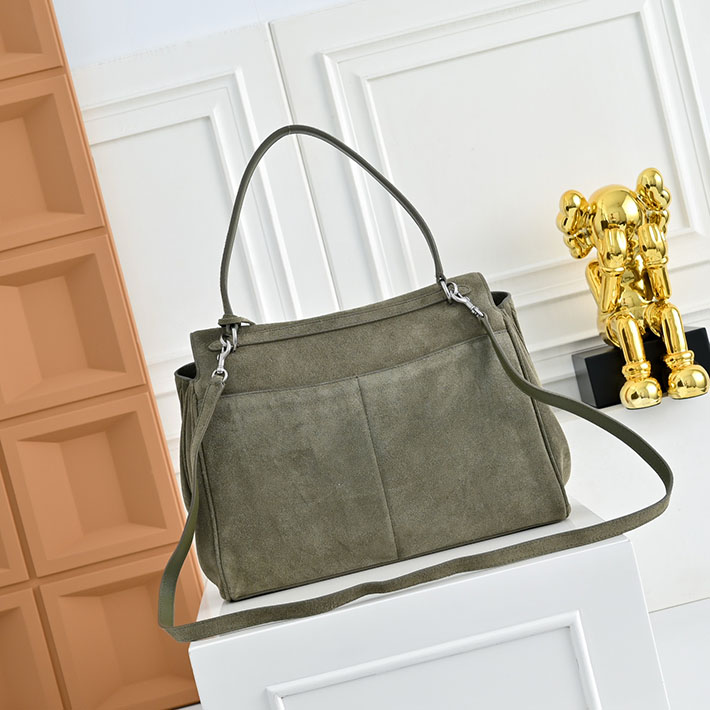バレンシアガ バッグ 人気 レディース BALENCIAGA Rodeo ハンドバッグ ミディアム カーキ 7897722AB4G3503 バレンシアガ バッグ 種類 - 画像 (9)