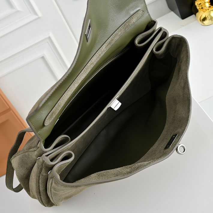 バレンシアガ バッグ 人気 レディース BALENCIAGA Rodeo ハンドバッグ ミディアム カーキ 7897722AB4G3503 バレンシアガ バッグ 種類 - 画像 (4)