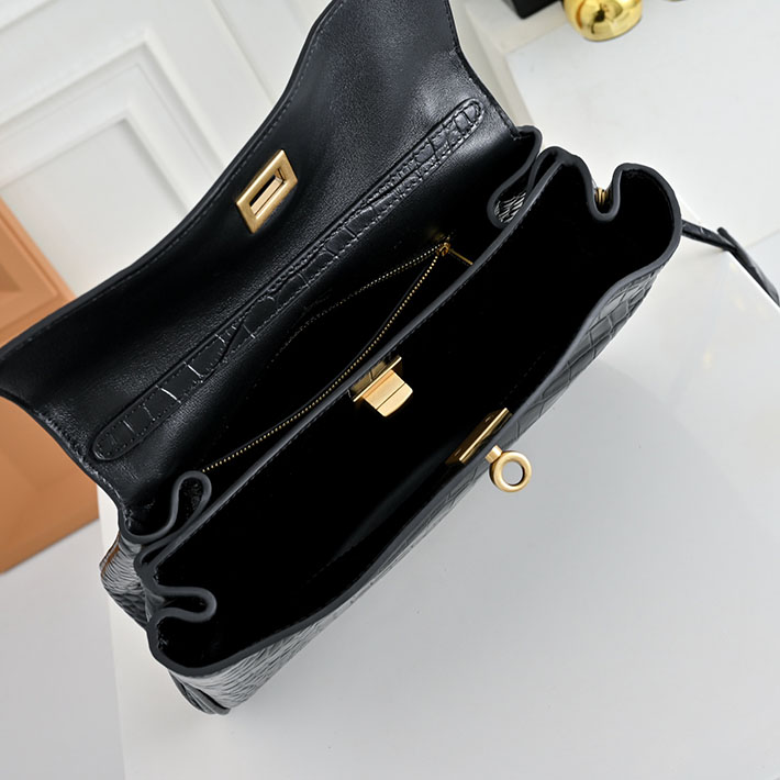 バレンシアガ バッグ 人気 レディース BALENCIAGA Rodeo ハンドバッグ スモール ブラック 7897792AA5L1000 バレンシアガ バッグ アウトレット - 画像 (2)