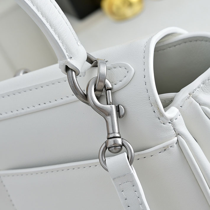 バレンシアガ バッグ 人気 レディース BALENCIAGA Rodeo ハンドバッグ ミニ ホワイト 8437122AA4U9001 バレンシアガ ミニ バッグ レディース - 画像 (4)